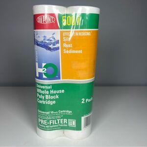 DuPont Universal Whole House Poly Block Cartridge 2 Pack